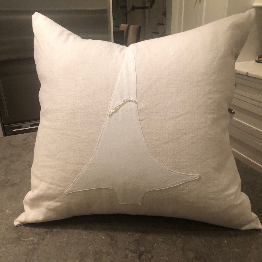 Christmas tree pillow